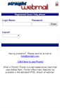 Mobile Screenshot of mail.straight.com